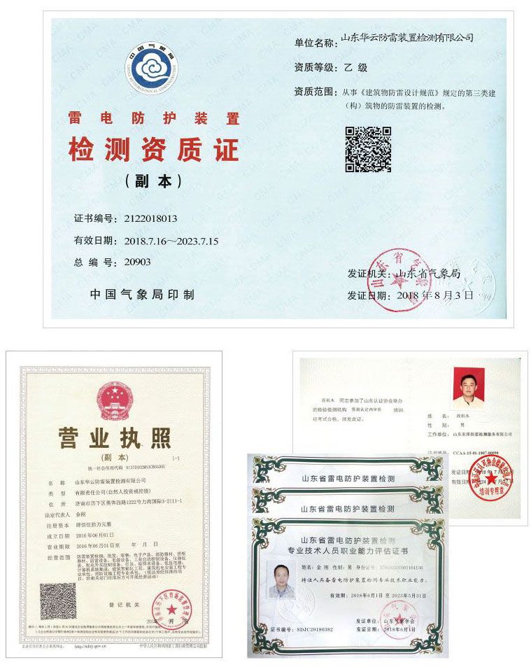 相关资质 相关资质